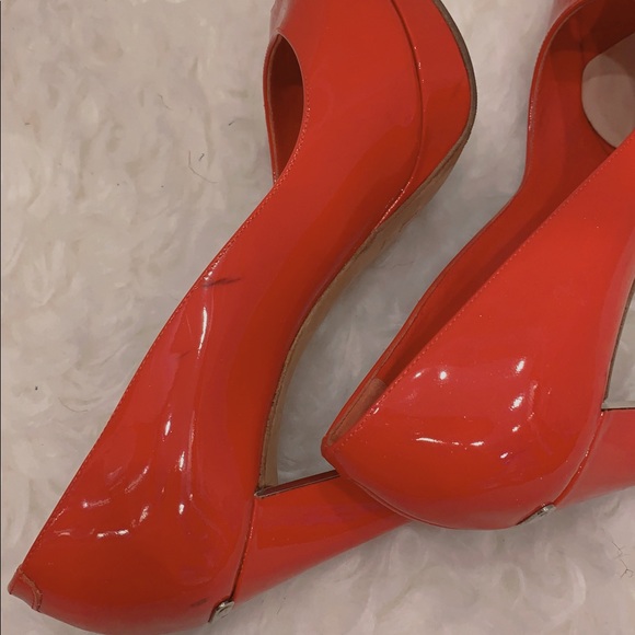 Dior Peep Toe Patent Heels - Picture 5 of 8